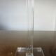 Standing ashtray, Roche Bobois, in plexiglass 70s 80s