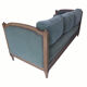 Antique velvet sofa