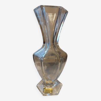 Véritable vase en cristal garanti