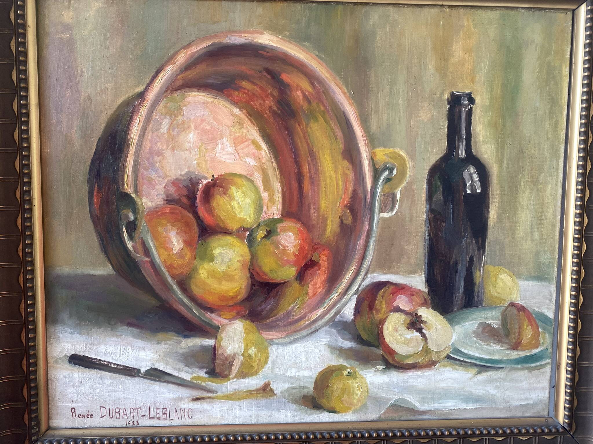 Signed still life from 1923