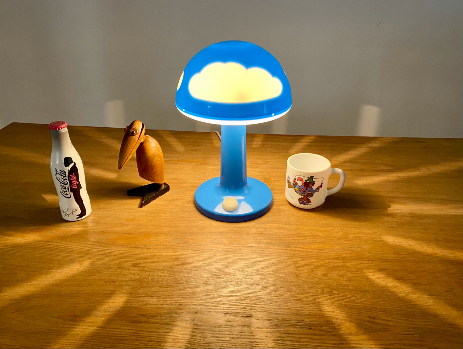 Cloud mushroom lamp IKEA Skojig design Henrik Preutz collector vintage 90