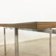 Lot of 2 modernist stackable tables by Trix & Robert Haussmann of 1957