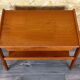 60s 70s teak side table with drawer Arne Wahl Iversen Denmark