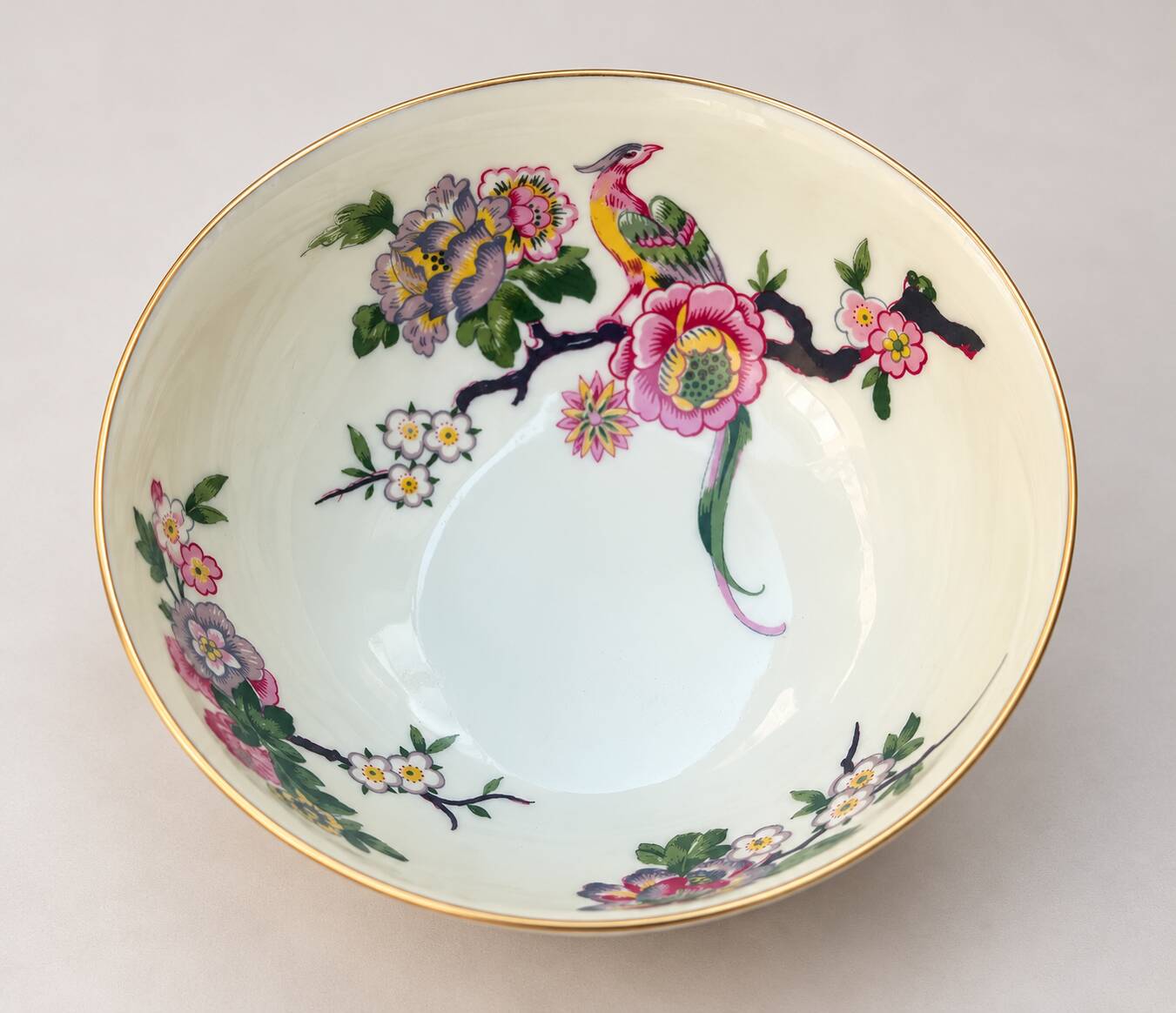 Set of 4 tea cups and saucers Bernardaud Limoges – Chinese Birds
