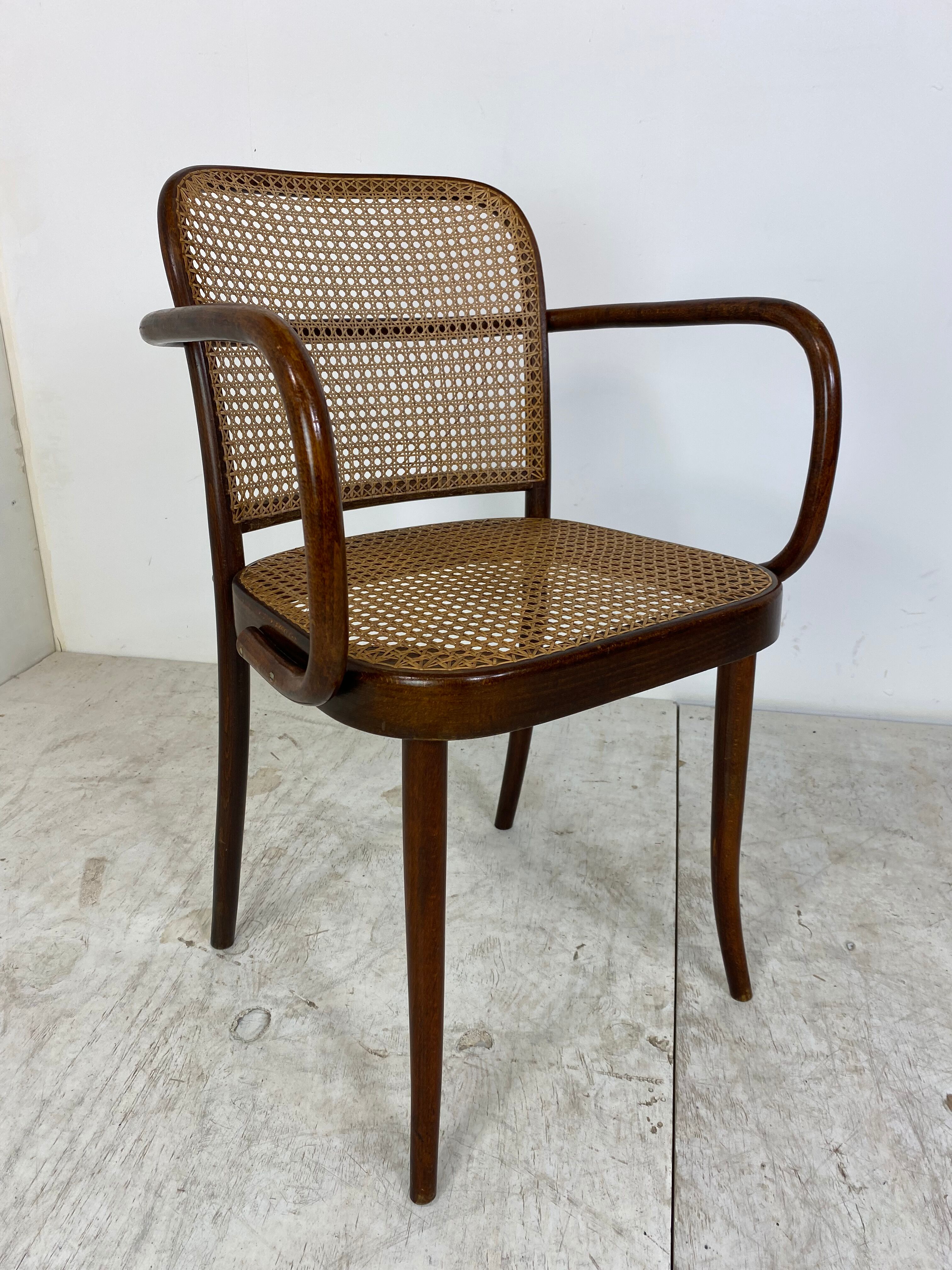 Hoffmann desk chair by Hoffmann for Ligna, 1900s