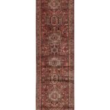 Vintage Turkish Oushak Rug Handwoven 84x388 cm