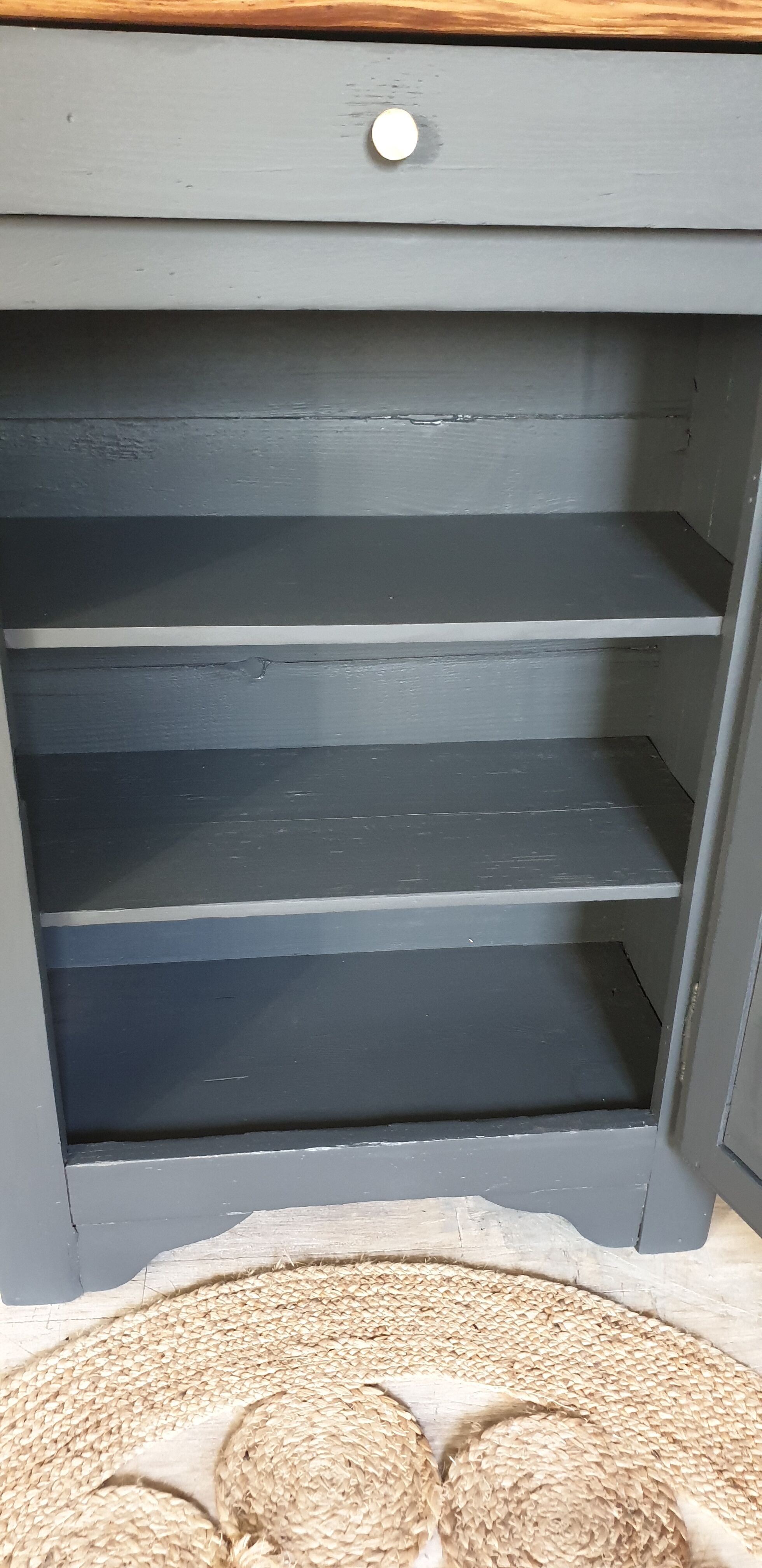 Grey confectionery buffet