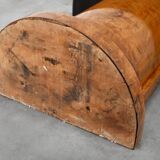 Art Deco Console in Burl Wood, France, 1930s