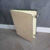 Old wall triptych mirror