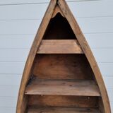 Barque-shaped wall shelf 40s