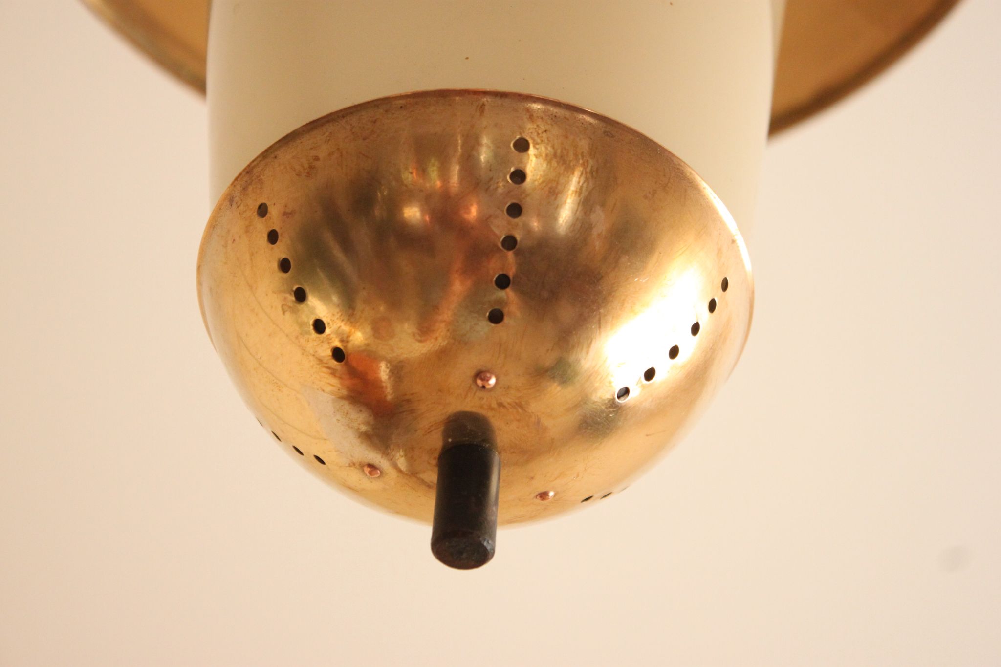 Italian brass lantern, vintage