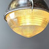 Industrial 'Ball' Lamps with Glass, 1930s