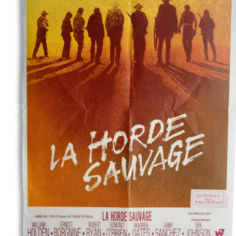 Affiche "La Horde sauvage"