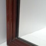 Louis Philippe mirror, mahogany, gendarme hat