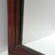 Louis Philippe mirror, mahogany, gendarme hat