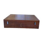 Coffre en bois vintage