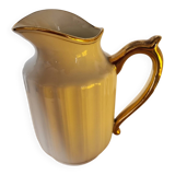 White and gold porcelain milk jug