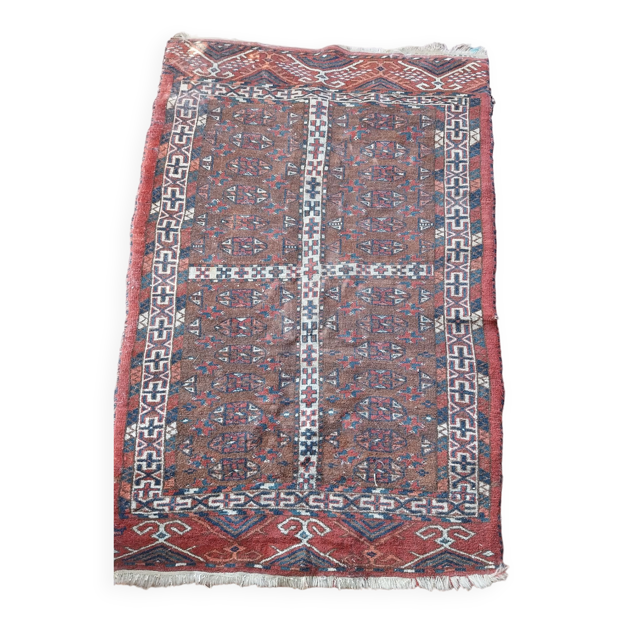 Hand woven bouchara rug