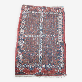 Hand-woven rug bouchara