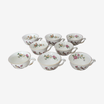 Saint Amand vintage 8 cup set