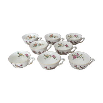 Saint Amand vintage 8 cup set