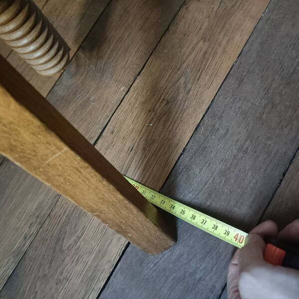 Tabouret d'atelier, à vis vintage