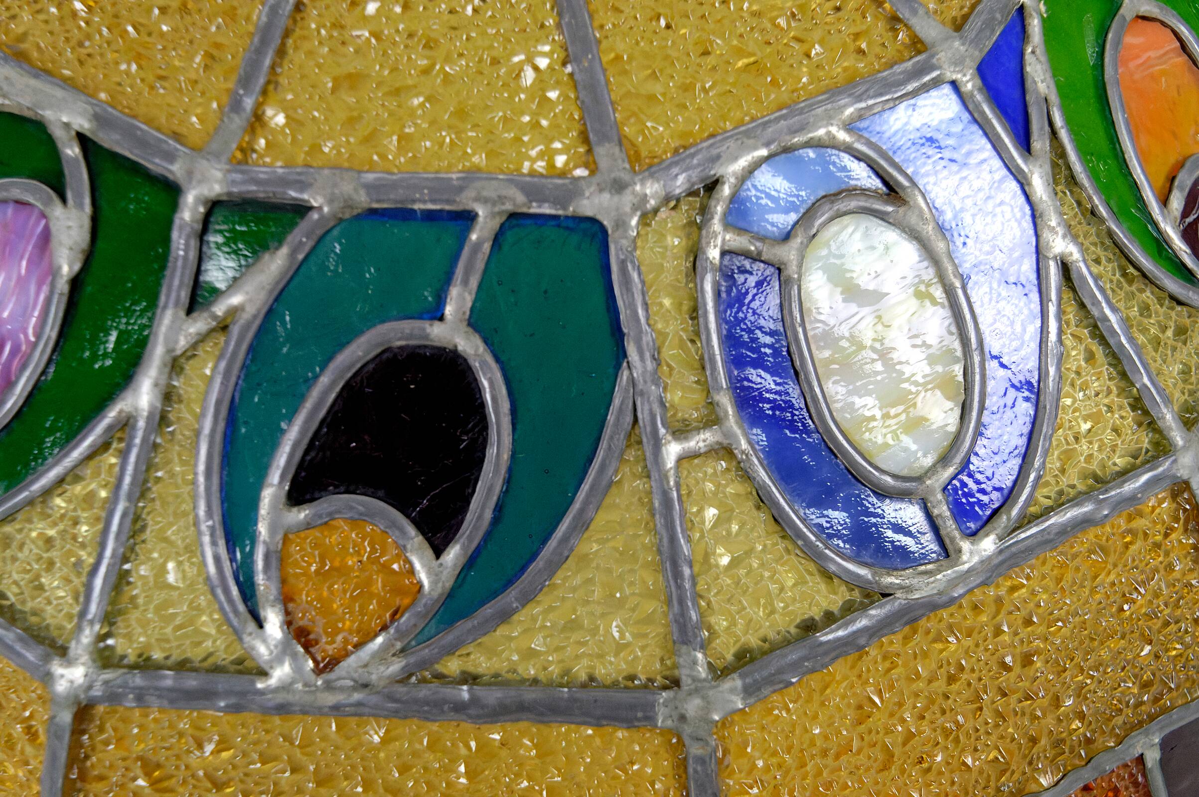 Art Deco wrought iron chandelier by Augustin Louis Calmels, France, Circa 1920