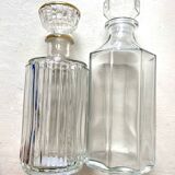 Set of 2 glass carafes
