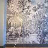 German floor lamp 1970 with pendulum