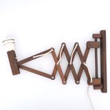 Applique extensible en bois par Translandia, années 70