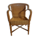 Fauteuil en rotin vintage