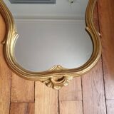 Miroir baroque doré