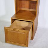 Teak bookcase Skandi Design 70s shelf 4
