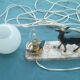 Art deco bedside lamp