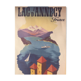 Poster promotion Lake Annecy Lecoq