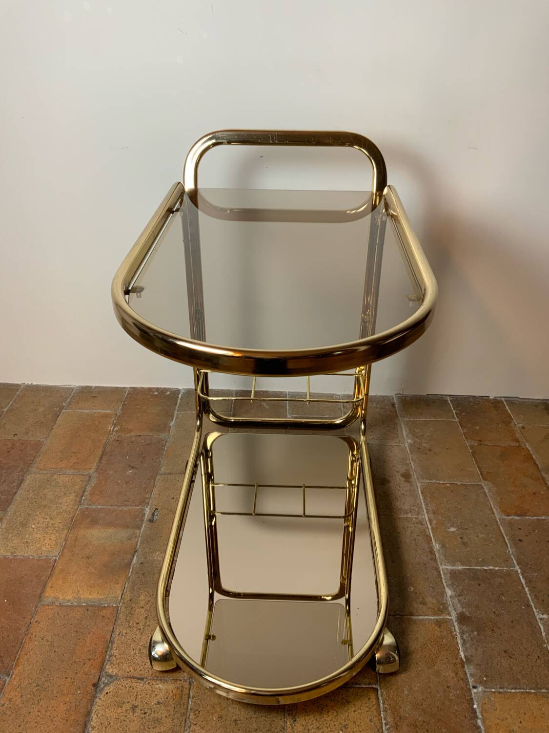 Vintage 70s serving cart