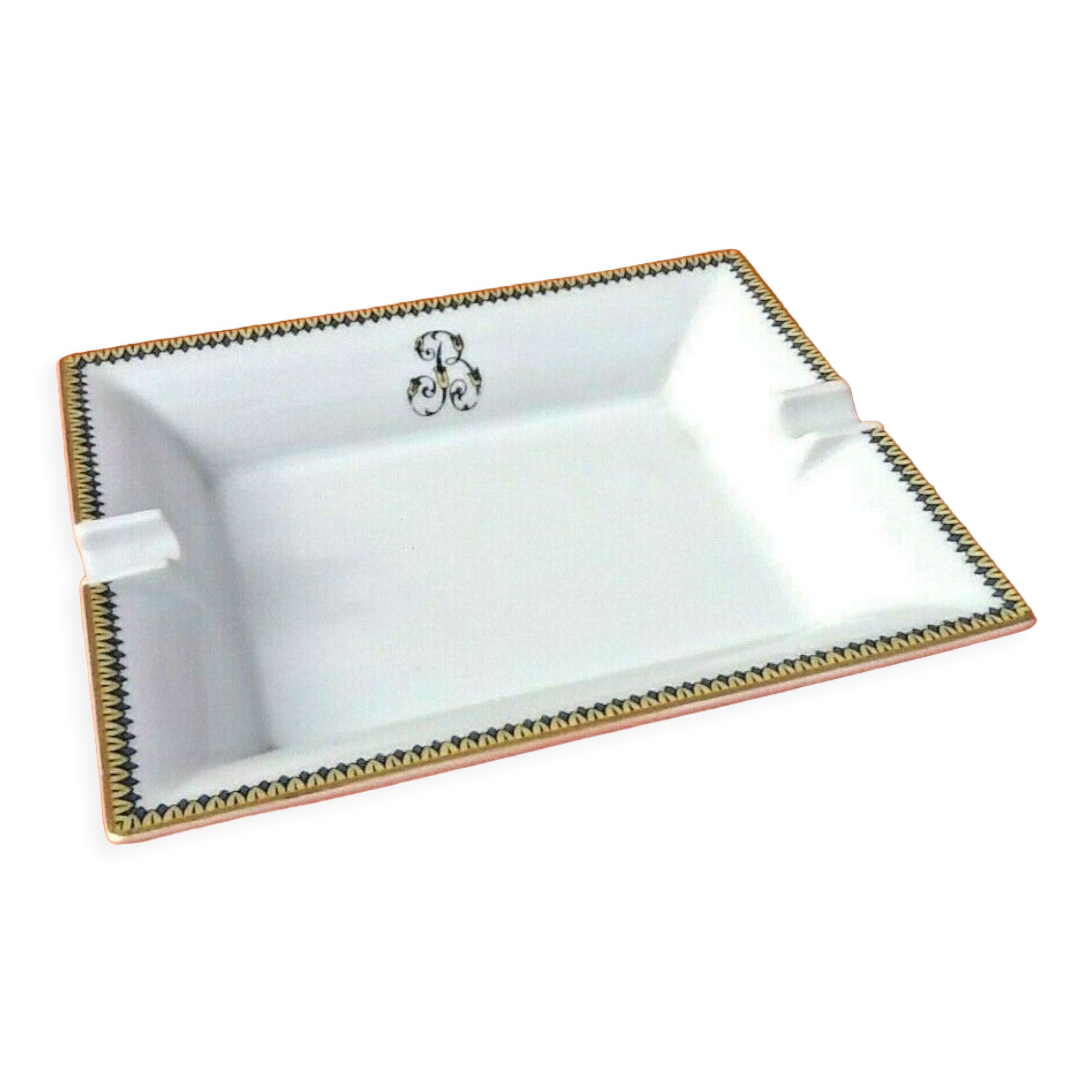 Ashtray / Porcelain Pocket Tray Haviland Limoges