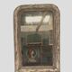 Louis Philippe mirror in wood and patinated stucco 19th century