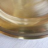 Caviar service in brass and blown glass