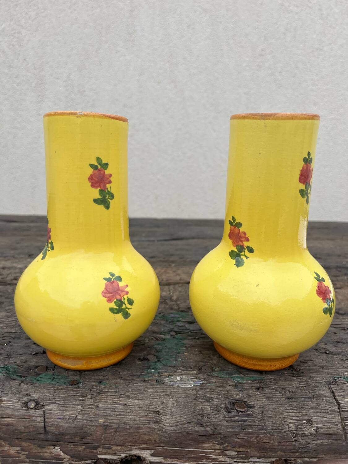 Pair of Vallauris vases by Jerome Massier