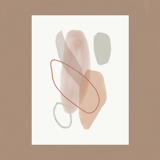 Pebbles art print