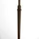 Art Deco reading lamp in bronze and stained glass – Circa 1920