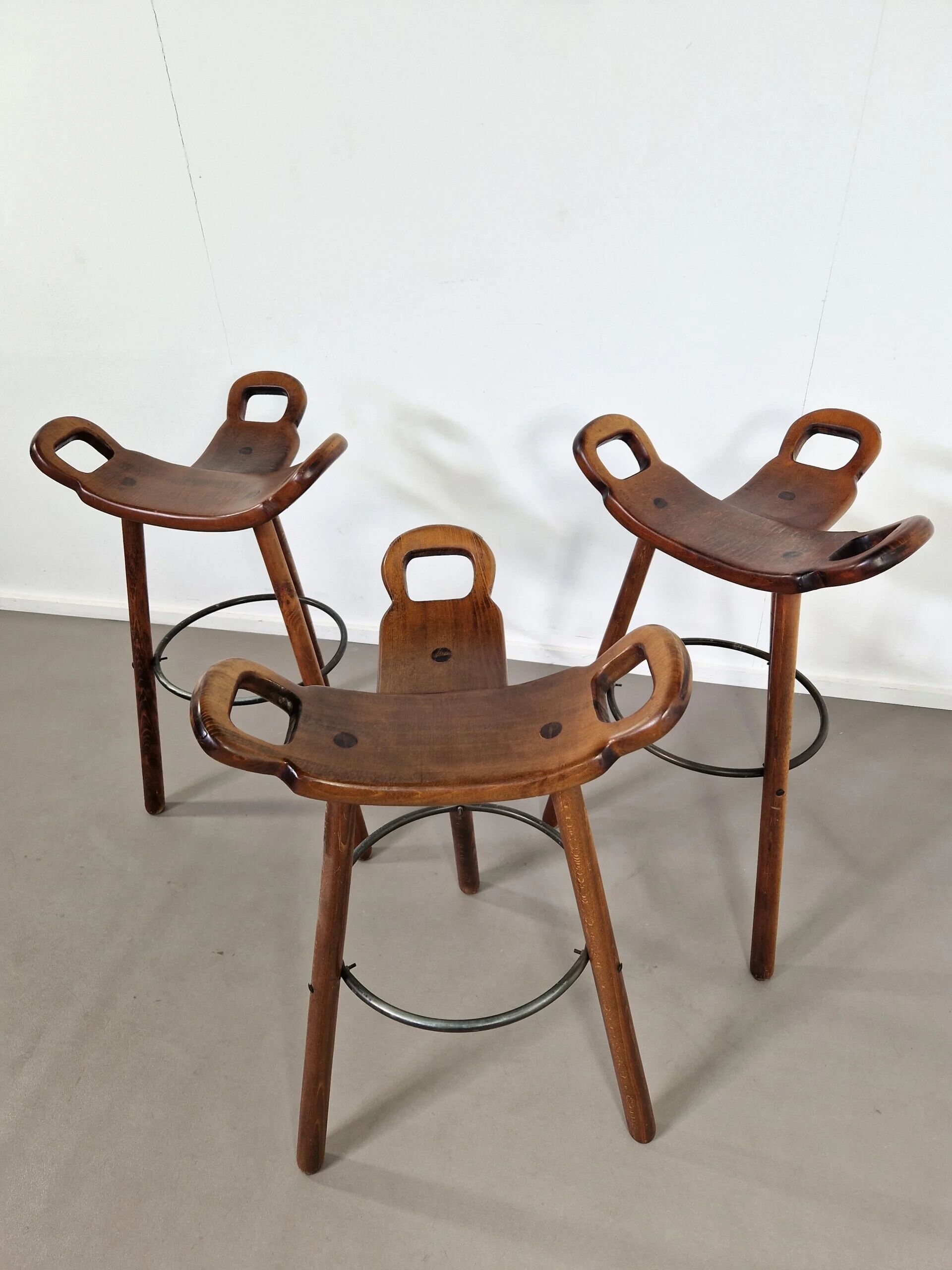 Tabourets de bar 'Marbella' espagnols | Années 1960