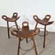 Tabourets de bar 'Marbella' espagnols | Années 1960