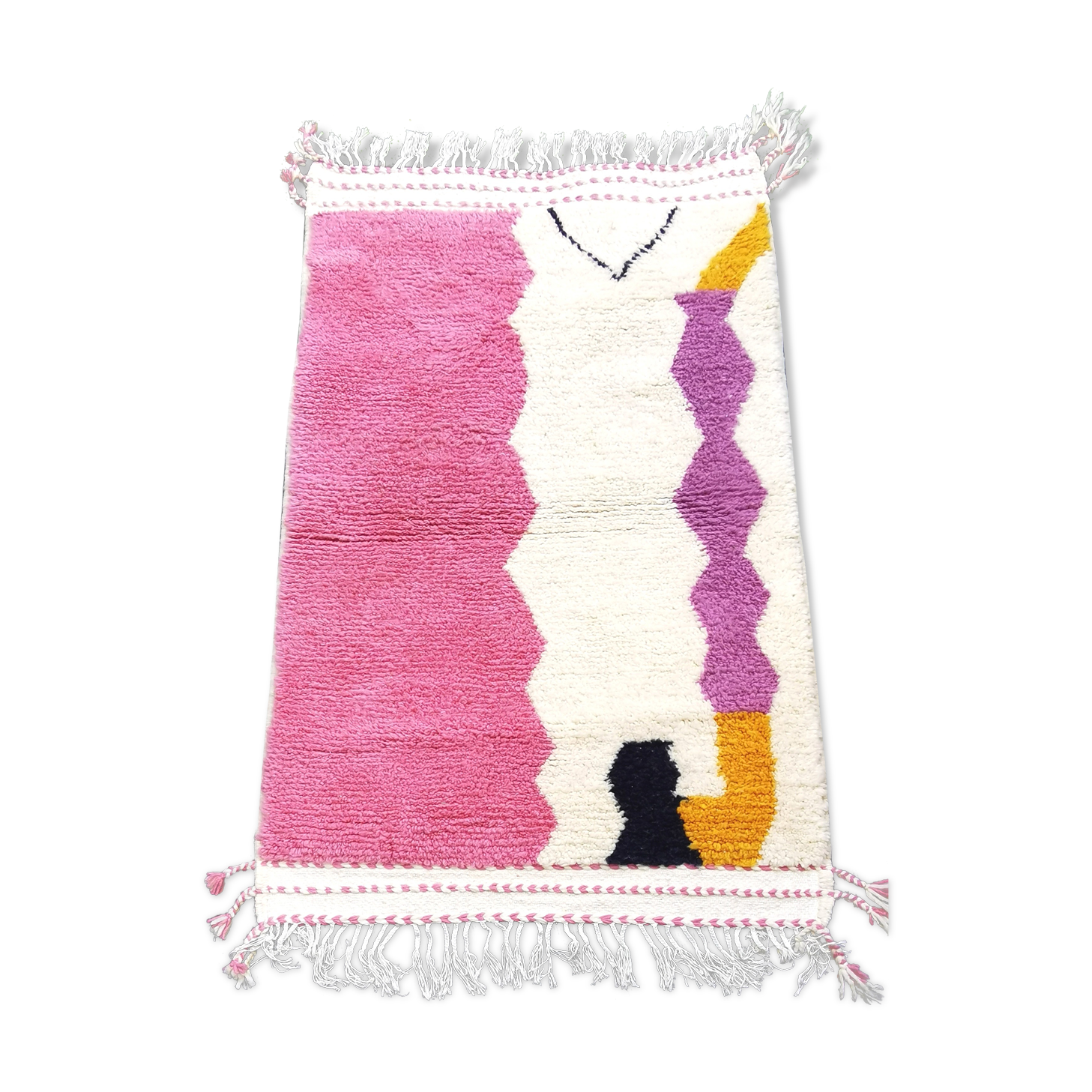 Berber carpet beni ouarain