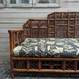 Rattan sofa