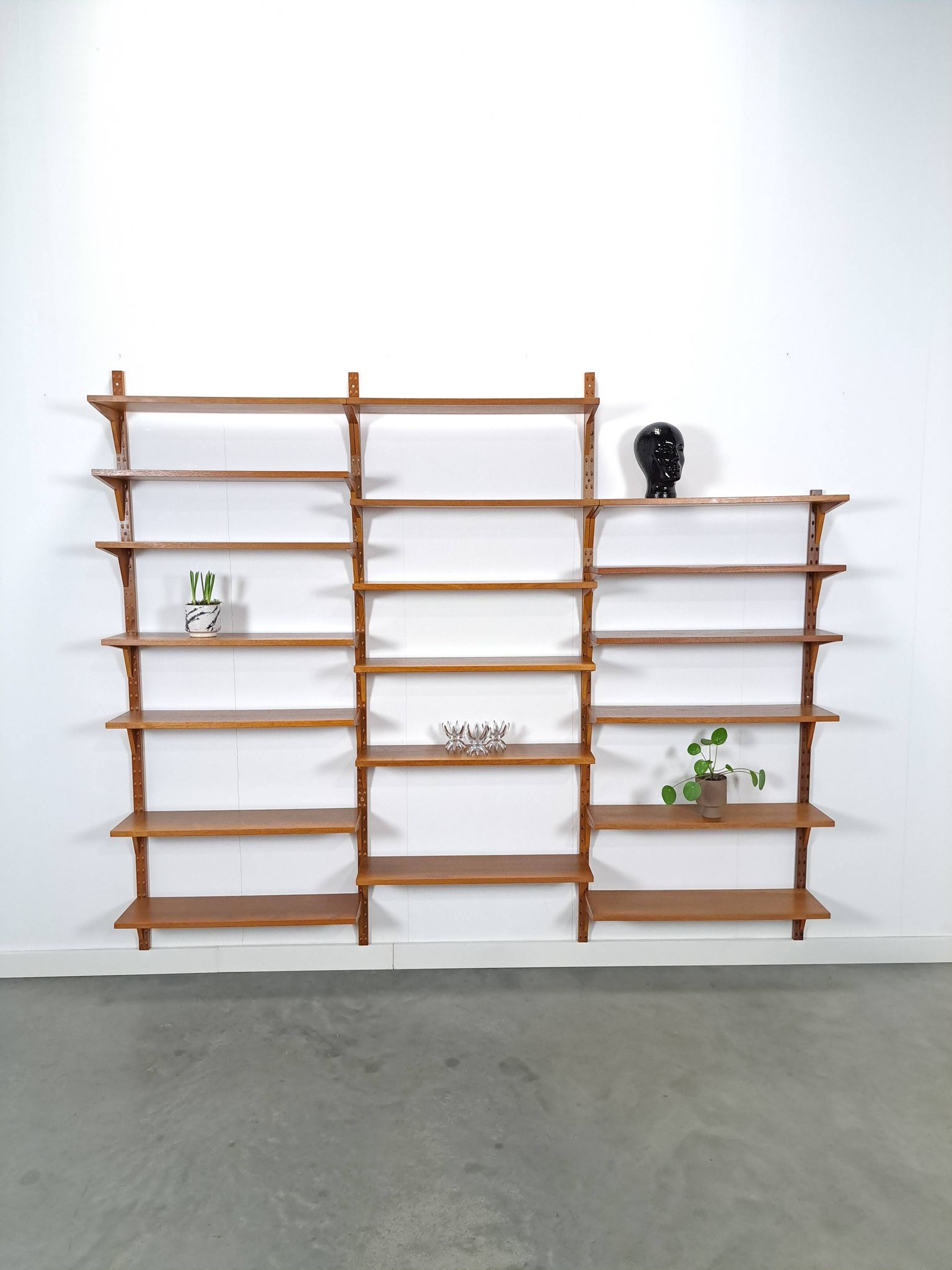 Deens Poul Cadovius Royal System modulair teak wandsysteem Cado