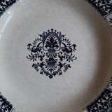 Gien Ibis blue square earthenware dish