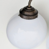 Solid brass wall lamp