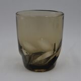 Service verre fumé vintage